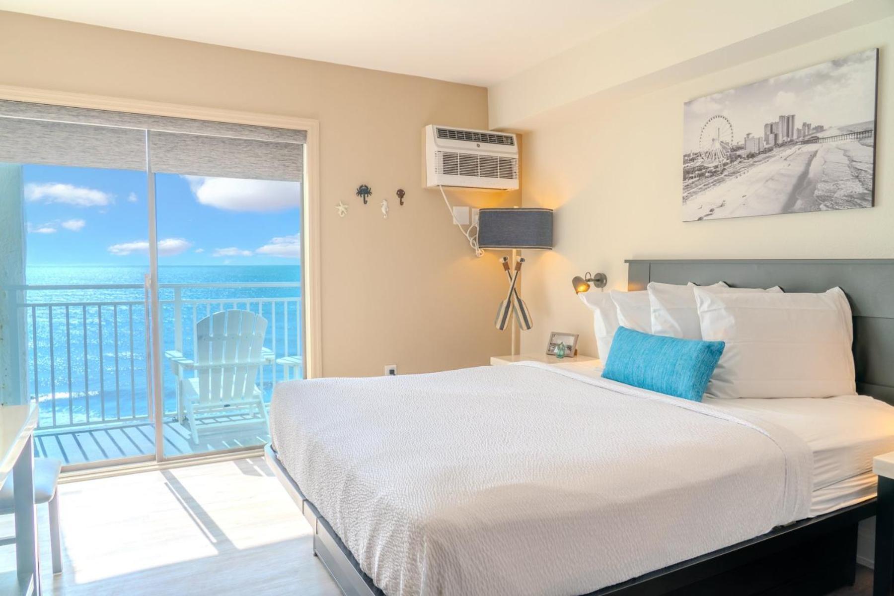 Beautiful Ocean Front Double Queen Suite - Sea Mist Resort 20905 - Perfect For 2-4 Guests! เมอร์เทิลบีช ภายนอก รูปภาพ